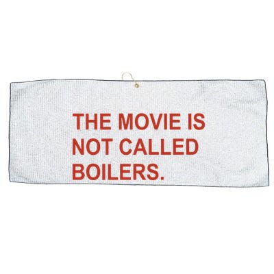 Griffin Gonzalez The Movie Is Not Called Boilers Large Microfiber Waffle Golf Towel