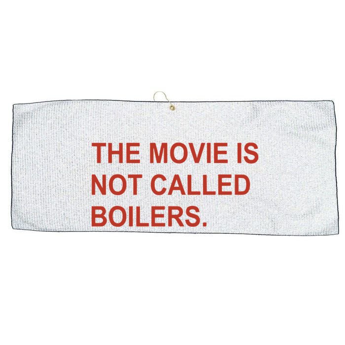 Griffin Gonzalez The Movie Is Not Called Boilers Large Microfiber Waffle Golf Towel
