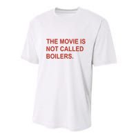 Griffin Gonzalez The Movie Is Not Called Boilers Youth Performance Sprint T-Shirt