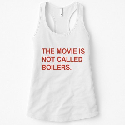 Griffin Gonzalez The Movie Is Not Called Boilers Womens Tank Top