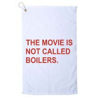 Griffin Gonzalez The Movie Is Not Called Boilers Golf Towel