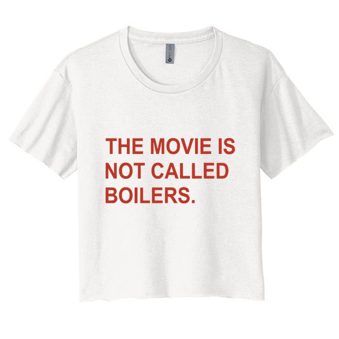 Griffin Gonzalez The Movie Is Not Called Boilers Crop Top