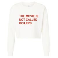 Griffin Gonzalez The Movie Is Not Called Boilers Cropped Pullover Crew