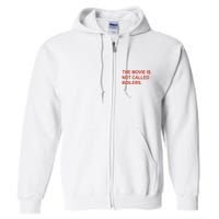 Griffin Gonzalez The Movie Is Not Called Boilers Full Zip Hoodie