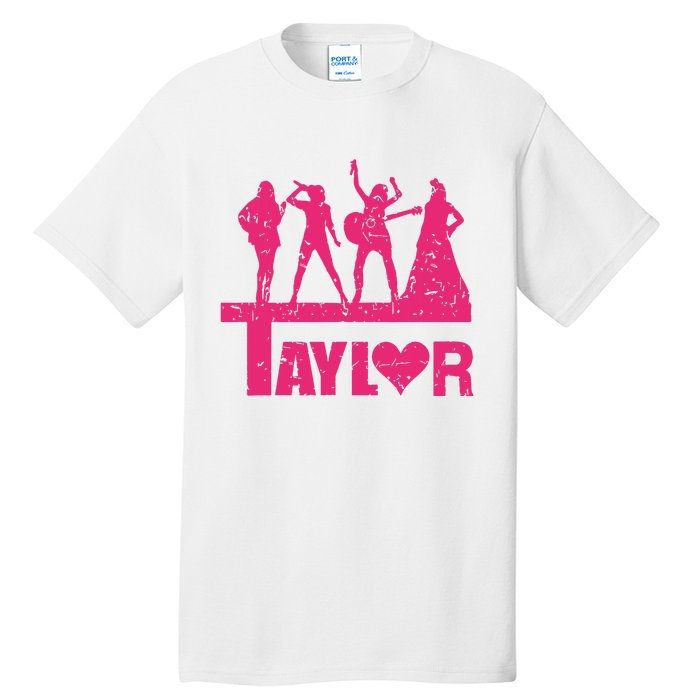 Girl Groovy Taylor 80s Vintage Tall T-Shirt