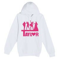 Girl Groovy Taylor 80s Vintage Premium Pullover Hoodie