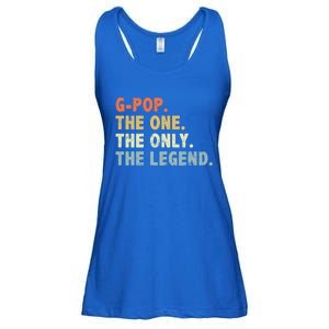 Gmeaningful Giftpop The One Only Legend Funny Fathers Day For Pop Gmeaningful Gi Ladies Essential Flowy Tank