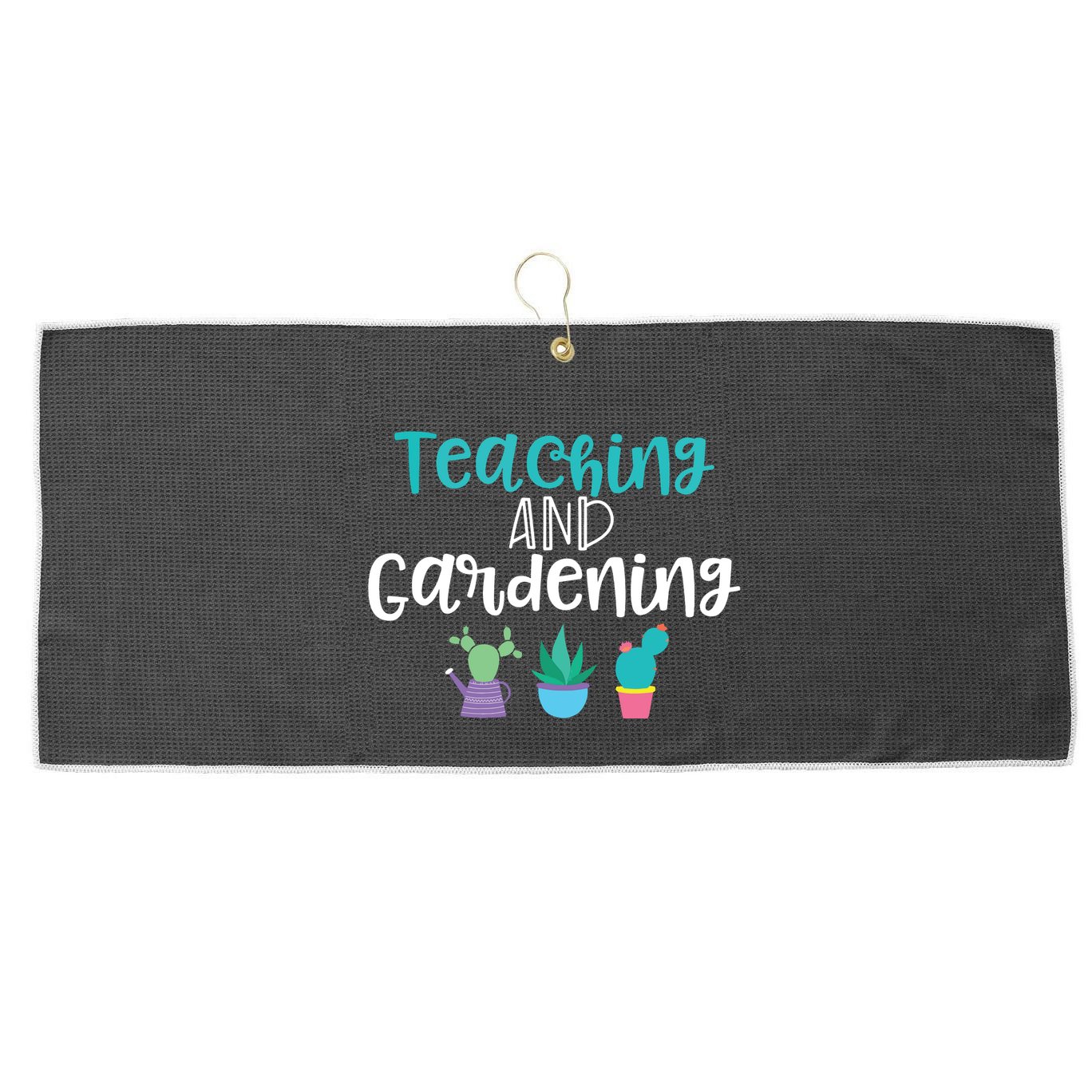 Gardening Garden T For Women Teacher Gift Teaching Large Microfiber Waffle Golf Towel