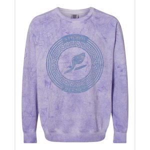 Greek God T Hermes Winged Sandal Messenger Colorblast Crewneck Sweatshirt