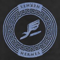 Greek God T Hermes Winged Sandal Messenger 7 Panel Mesh Trucker Snapback Hat