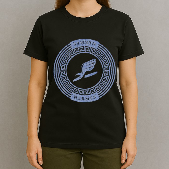 Greek God T Hermes Winged Sandal Messenger T-Shirt