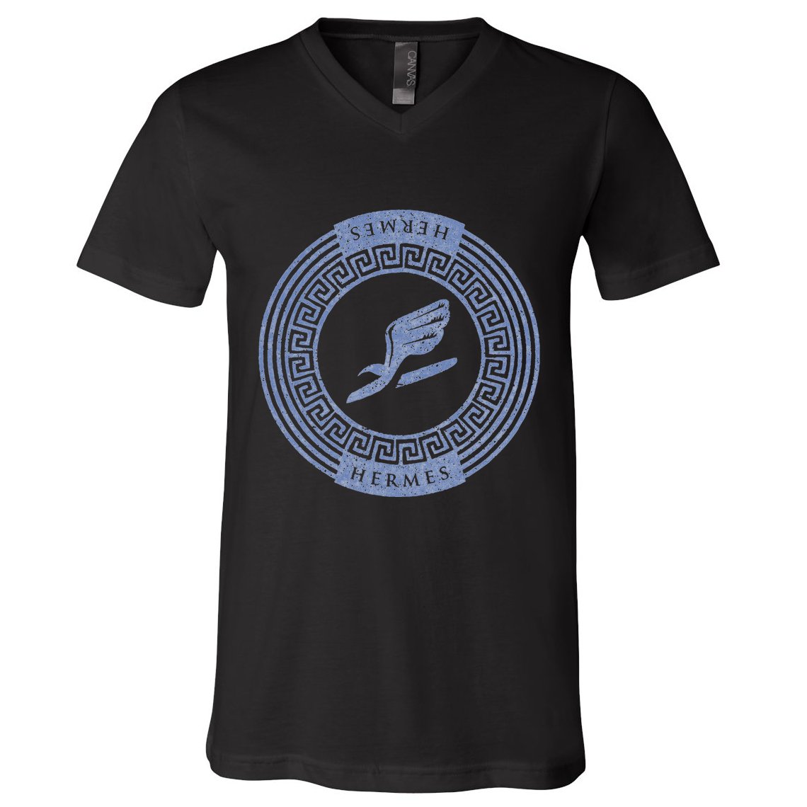 Greek God T Hermes Winged Sandal Messenger V-Neck T-Shirt