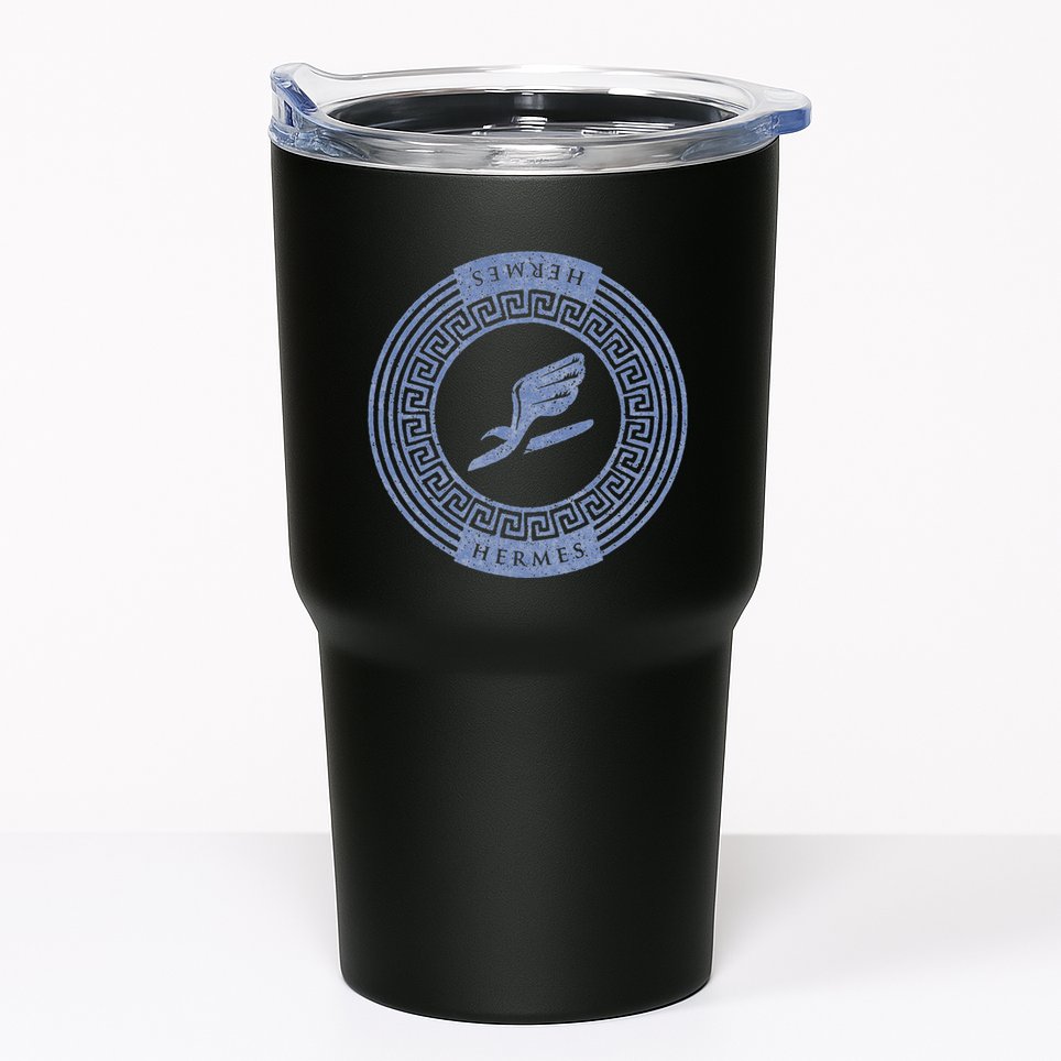 Greek God T Hermes Winged Sandal Messenger Tumbler