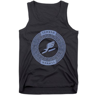 Greek God T Hermes Winged Sandal Messenger Tank Top