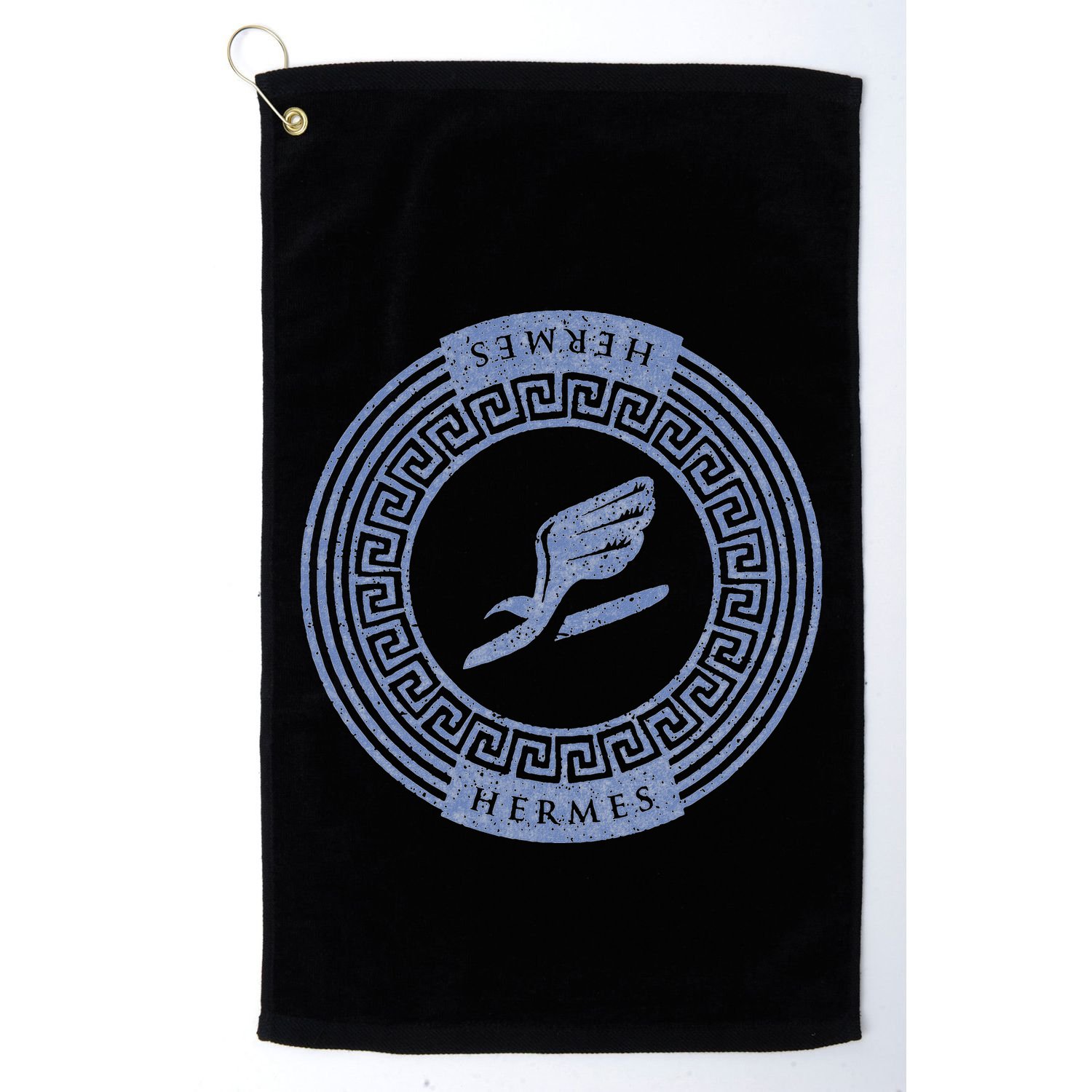 Greek God T Hermes Winged Sandal Messenger Golf Towel