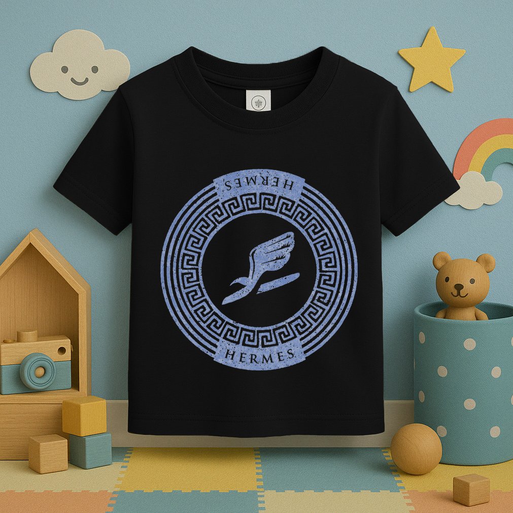 Greek God T Hermes Winged Sandal Messenger Toddler T-Shirt