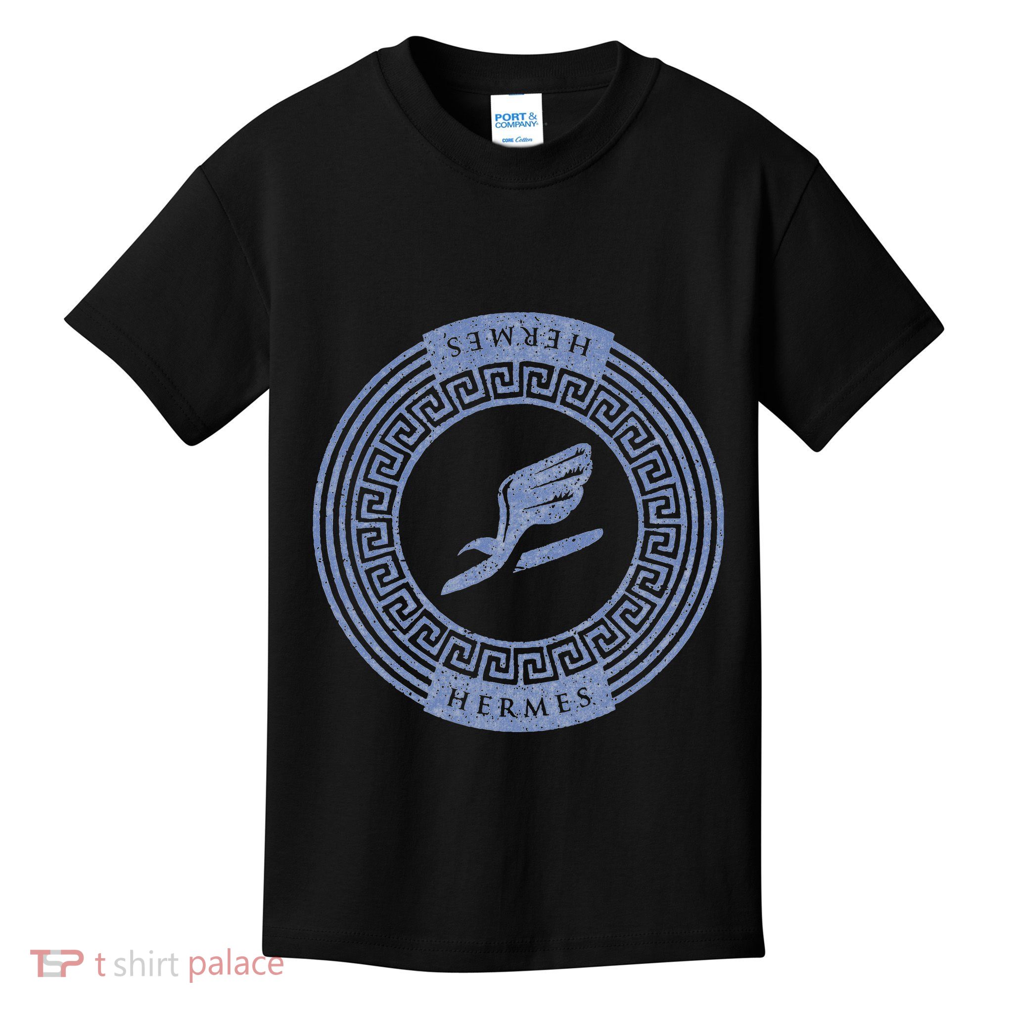 Greek God T Hermes Winged Sandal Messenger Kids T-Shirt