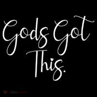 Gods Got This Religious Christian Faith Quote Gift Flatbill Hat