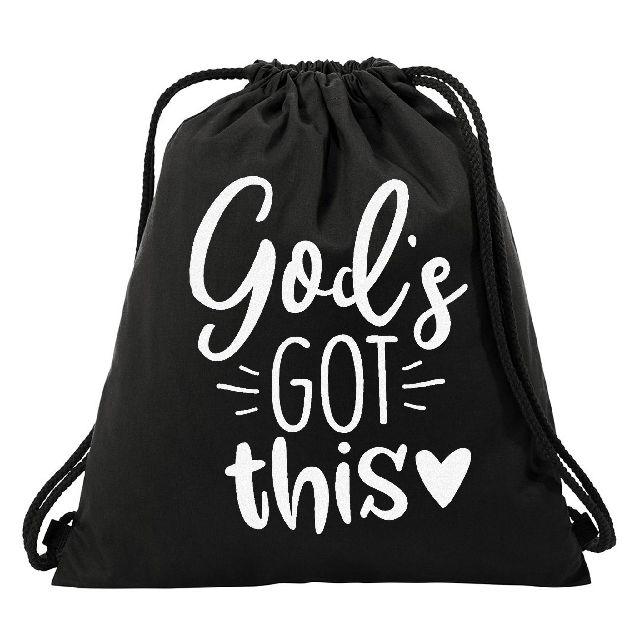 Gods Got This Jesus Jesus Drawstring Bag