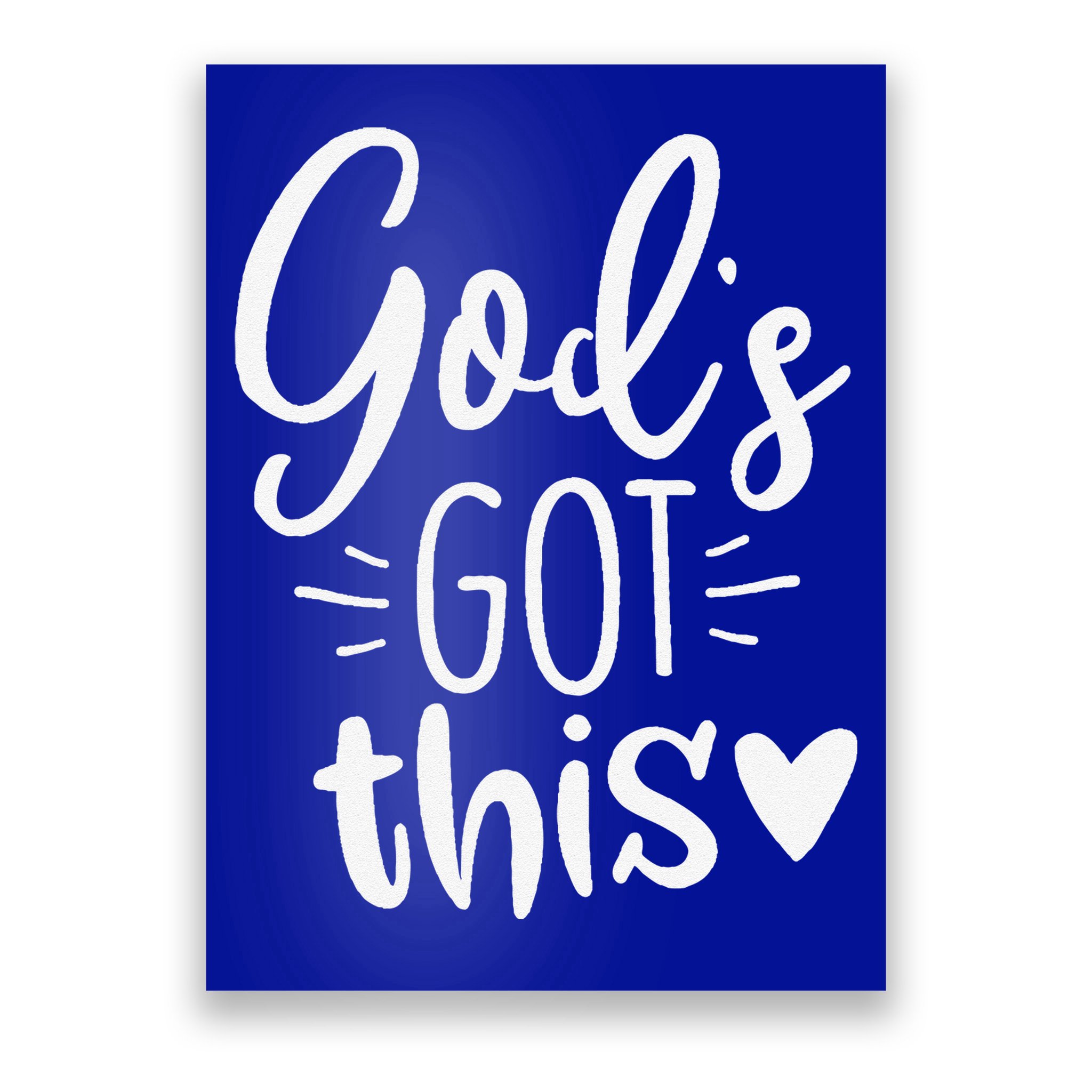 Gods Got This Jesus Jesus Poster