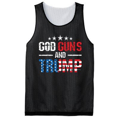 God Guns Trump 2nd Amendment Trump 45 47 Mesh Reversible Basketball Jersey Tank