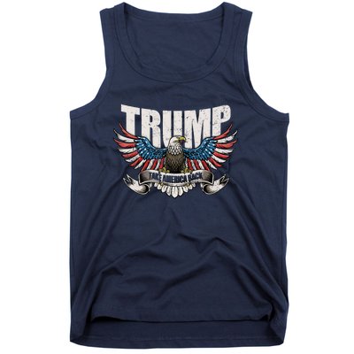 Great Gift Trump 2024 Flag Take America Back Tank Top