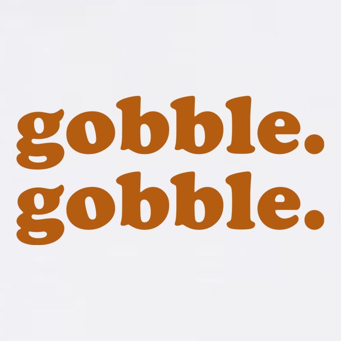 Gobble Gobble Thanksgiving Turkey Holiday Tall T-Shirt