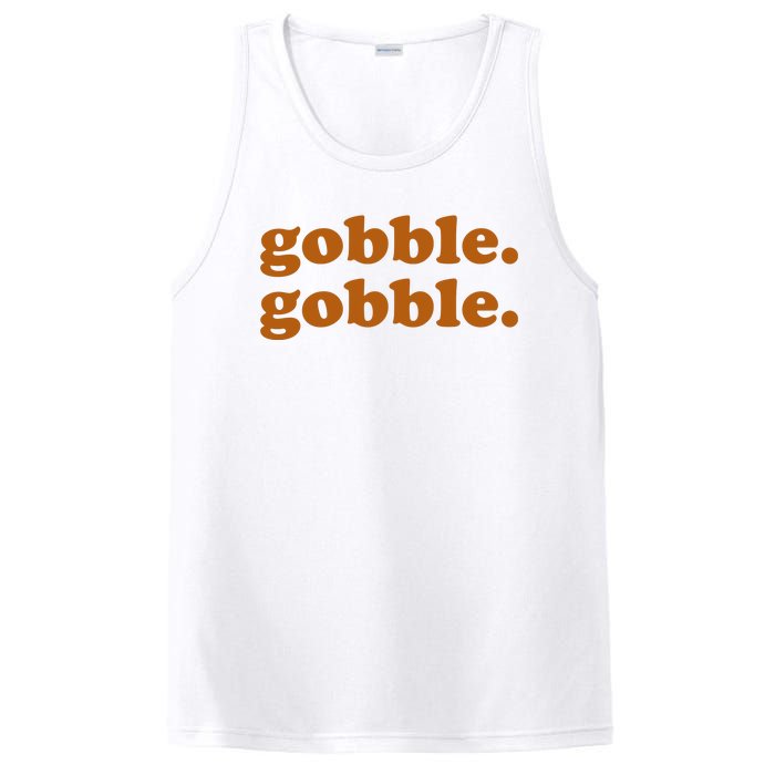 Gobble Gobble Thanksgiving Turkey Holiday PosiCharge Competitor Tank