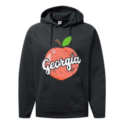 Georgia Georgia Touris Georgia Lover Performance Fleece Hoodie