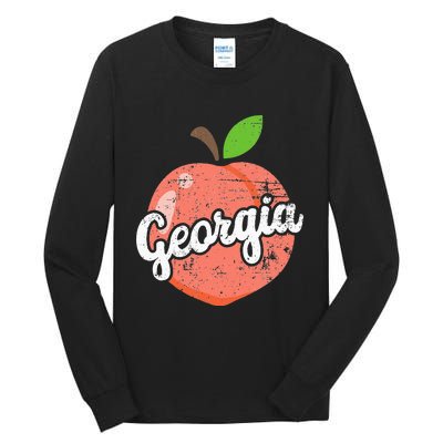 Georgia Georgia Touris Georgia Lover Tall Long Sleeve T-Shirt