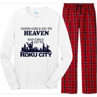 Good Go To Heaven Bad To Roku City Long Sleeve Pajama Set