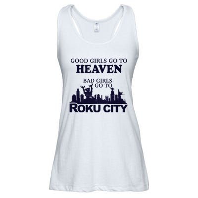 Good Go To Heaven Bad To Roku City Ladies Essential Flowy Tank