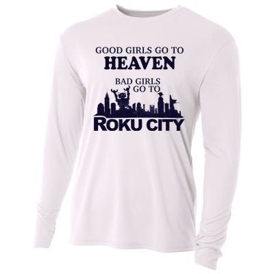 Good Go To Heaven Bad To Roku City Cooling Performance Long Sleeve Crew