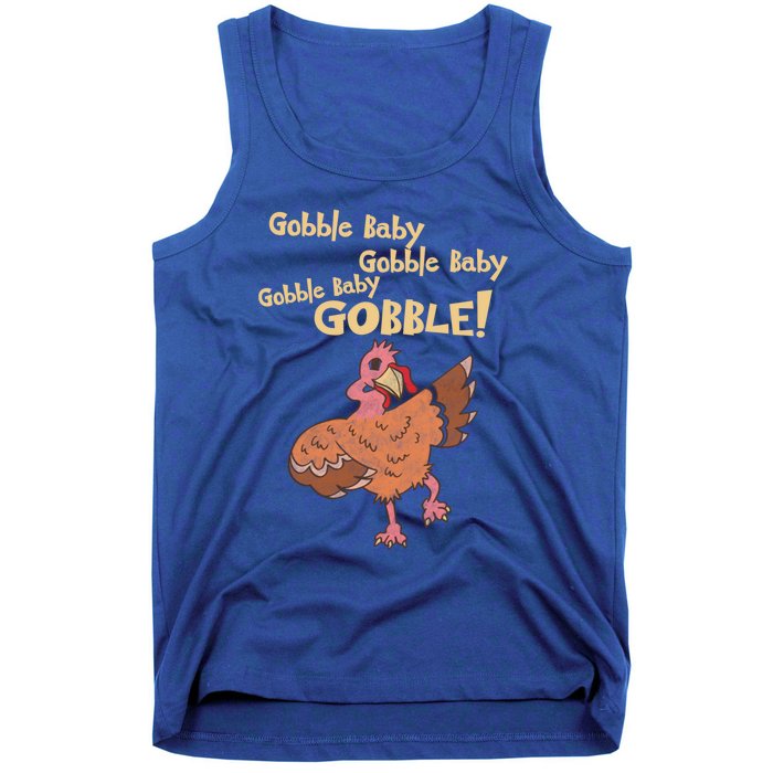 Gobble Gobble Thanksgiving Turkey Gift Tank Top