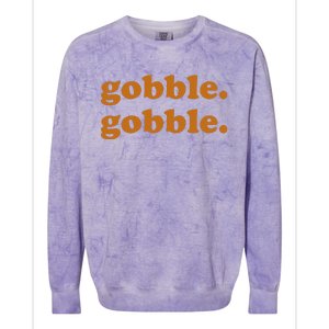 Gobble Gobble Turkey Trot Colorblast Crewneck Sweatshirt