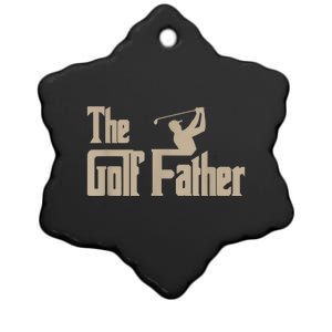 Golf Gifts The Golf Father Men Golfing Tee Ceramic Star Ornament