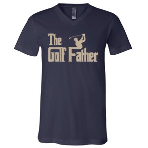 Golf Gifts The Golf Father Men Golfing Tee V-Neck T-Shirt