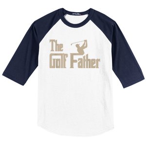 Golf Gifts The Golf Father Men Golfing Tee Baseball Sleeve Shirt