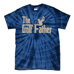 Golf Gifts The Golf Father Men Golfing Tee Tie-Dye T-Shirt