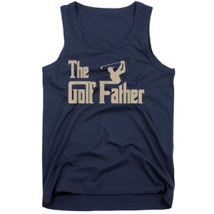 Golf Gifts The Golf Father Men Golfing Tee Tank Top