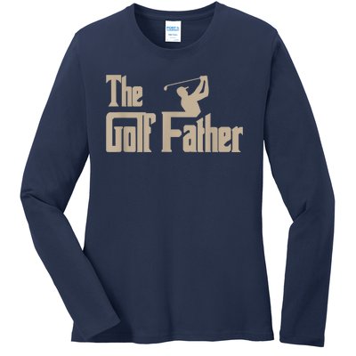 Golf Gifts The Golf Father Men Golfing Tee Ladies Long Sleeve Shirt