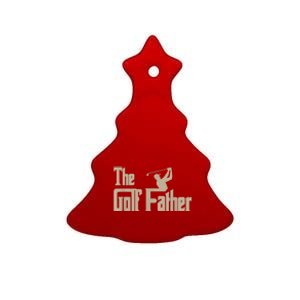 Golf Gifts The Golf Father Men Golfing Tee Ceramic Tree Ornament