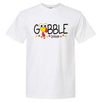 Gobble Gobble Thanksgiving Turkey Festive Garment-Dyed Heavyweight T-Shirt