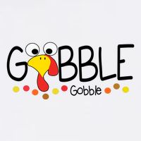 Gobble Gobble Thanksgiving Turkey Festive Adult Drive Performance Visor