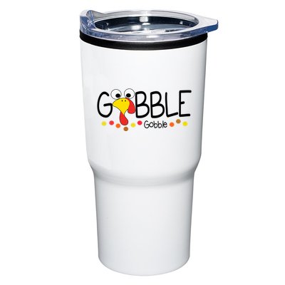 Gobble Gobble Thanksgiving Turkey Festive Tumbler