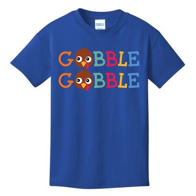 Gobble Gobble Turkey Thanksgiving Gift For Adults Gift Kids T-Shirt