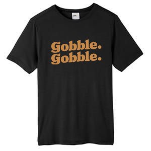 Gobble Gobble Thanksgiving Turkey Run Turkey Day Gift Tall Fusion ChromaSoft Performance T-Shirt