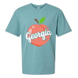 Georgia Georgia Touris Georgia Lover Sueded Cloud Jersey T-Shirt