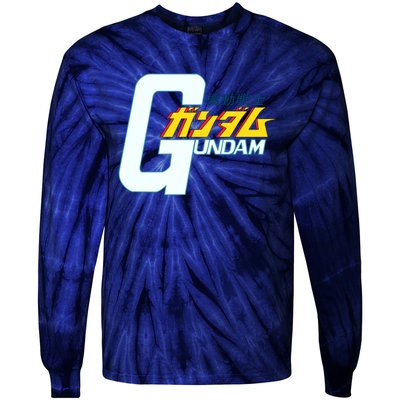 Gundam Tie-Dye Long Sleeve Shirt