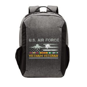 Great Gift US Air Force Vietnam Veteran USAF Veteran USA Flag Gift Vector Backpack